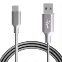 Cabo Carregamento Rápido Turbo USB Tipo C 3.4 A 2 metros Revestimento em PVC resistente. Disponível em Várias cores. Transferência de Dados Inova