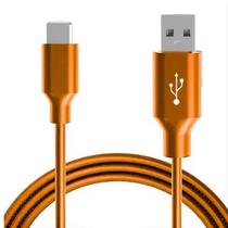 Cabo Carregamento Rápido Turbo USB Tipo C 3.4 A 2 metros Revestimento em PVC resistente. Disponível em Várias cores. Transferência de Dados Inova