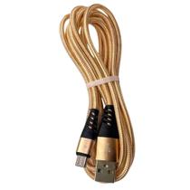 Cabo celular 3.1a super flexivel usb tipo-c 1mt inova dourado Cabo celular 3.1a super flexivel usb tipo-c 1mt inova dourado