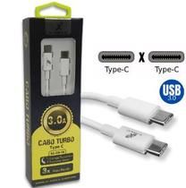 Cabo celular turbo type c x type c 3.0 xcell Cabo celular turbo type c x type c 3.0 xcell