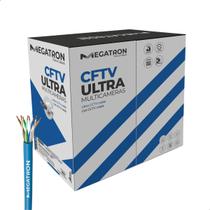 Cabo Cftv 4p 24awg Azul 300m Megatron Ultra Anatel Homologad Cabo Cftv 4p 24awg Azul 300m Megatron Ultra Anatel Homologad