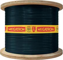 Cabo Cftv/alarme 4p Dupla Capa Cat5 500m Preto Megatron