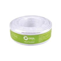 Cabo Cftv Coaxial Gs0234 Hd Lite 60% Malha 4Mm2X22 100M
