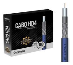 Cabo Cftv Hd 3Mm - Hd4 - Premium - Rolo 100 Metros