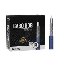 Cabo Cftv Hd 5mm - Hd8 - Premium - Rolo 100 Metros