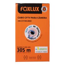 Cabo Cftv Para Camera 305 Metros Foxlux
