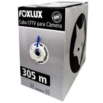 Cabo Cftv Para Câmera Rolo 305 Mts - Foxlux