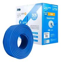 Cabo CFTV Proeletronic 24AWG 04 Pares Azul - Caixa 305mts