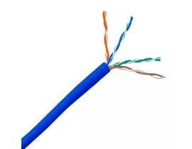 Cabo CFTV UTP CAT5 4P X 24AWG Rl 50MTS Azul Cabo CFTV UTP CAT5 4P X 24AWG Rl 50MTS Azul