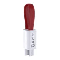 Cabo Chaveiro Retratil Type-C Hrebos Cabo Chaveiro Retratil Type-C Hrebos