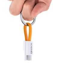 Cabo Chaveiro Retrátil USB Tipo C Turbo 3.1A Hrebos HS-270 Cabo Chaveiro Retrátil USB Tipo C Turbo 3.1A Hrebos HS-270