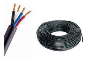 Cabo Chicote Fio P Carretinha Cabo 4v Ligação Elétrica 10 M Cabo Chicote Fio P Carretinha Cabo 4v Ligação Elétrica 10 M