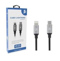 Cabo Chip Sce Lightning para USB C 2.0 1,2 Metros Carregamento e Dados ML100LCL Cabo Chip Sce Lightning para USB C 2.0 1,2 Metros Carregamento e Dados ML100LCL