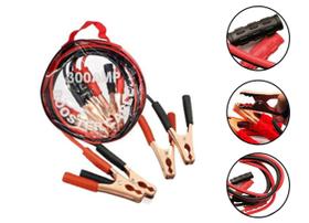 Cabo Chupeta Bateria Carro Moto 500a Com Estojo Cabo Chupeta Bateria Carro Moto 500a Com Estojo