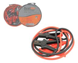 Cabo Chupeta Bestfer 1500A Bateria Carro 2,5m Reforçado com Bolsa Cabo Chupeta Bestfer 1500A Bateria Carro 2,5m Reforçado com Bolsa