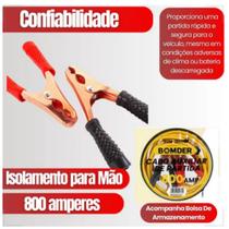 Cabo Chupeta Transmissão 800 Amp Carro Caminhão Bateria