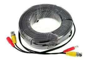 Cabo Coaxial 20m Pronto para CFTV BNC P4 - Fácil Instalação Cabo Coaxial 20m Pronto para CFTV BNC P4 - Fácil Instalação