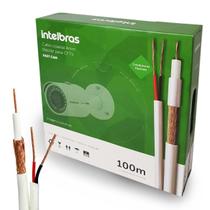 Cabo Coaxial Bipolar Intelbras FC67CBR 67% Malha para CFTV