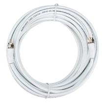 Cabo Coaxial Branco 15 Metros 75 Ohms DHT-15 - Aquário Cabo Coaxial Branco 15 Metros 75 Ohms DHT-15 - Aquário