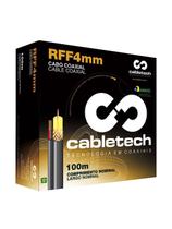 Cabo Coaxial Cabletech Rff 4 Mm Bipolar Rf75 0,4 / 2,5 +