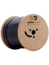 Cabo Coaxial Cabletech RGE-06 60% Preto - Bobina 305 Metros Cabo Coaxial Cabletech RGE-06 60% Preto - Bobina 305 Metros