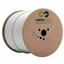 Cabo Coaxial Cabletech Rge-06 Tsnet Preto 305 Metros 802216000t00cb21 Cabo Coaxial Cabletech Rge-06 Tsnet Preto 305 Metros 802216000t00cb21