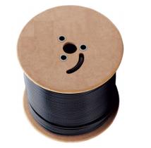 Cabo Coaxial (CFTV) Preto 90% - RF 4mm 500 metros