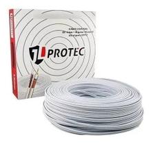 Cabo Coaxial com Alimentador Bipolar de 4mm com Caixa de 100mts para Câmeras de Segurança com Malha de 80% - Protec