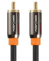 Cabo coaxial de áudio digital FosPower 10 pés RCA macho para macho