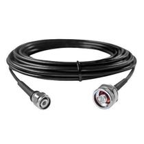 Cabo coaxial descida intelbras dlc58 50r 10m conectores n-tnc ccx 1001