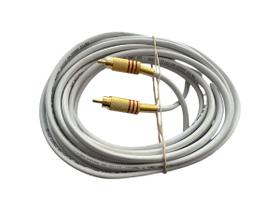 Cabo Coaxial Digital Rca Gold 6mm Tv Home Pc 10 Metros - BS
