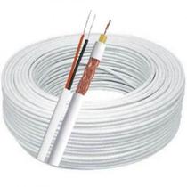 Cabo Coaxial Flexível 4mm 80% Malha Rolo Com 100M - Condutti