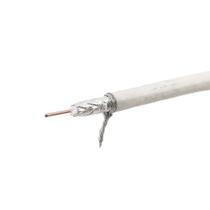 Cabo Coaxial Flexível Rg6 - 95% Malha 100m Branco Cabomix - 10260