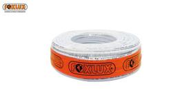 Cabo Coaxial Foxlux Cel.Rg 6 95% Branco Rolo Com 100 Metros