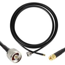 Cabo coaxial GEMEK 3m SMA macho para N macho 50 Ohm S-MR240