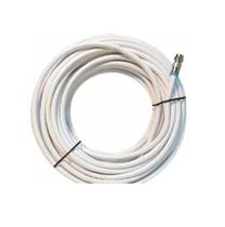 Cabo Coaxial Grosso Antena Tv Rg06 Montado Pronto Para Uso com 50 Metros