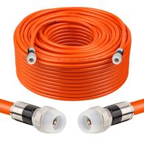 Cabo Coaxial MOOKEERF RG6 46m Resistente às Intempéries 75 Ohm