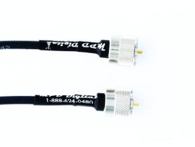 Cabo coaxial MPD Digital RG58-PL259-PL-259 macho-25 pés UHF
