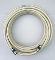 Cabo coaxial para antena já montado 10 metros Cabo coaxial para antena já montado 10 metros