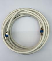 Cabo coaxial para antena já montado 5 metros