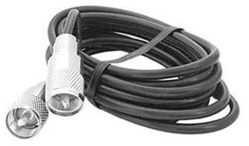 Cabo coaxial ProComm PL12XJ 12 pés PL259 para Lug (RG58A/U) Cabo coaxial ProComm PL12XJ 12 pés PL259 para Lug (RG58A/U)