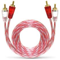 Cabo Coaxial Rca 1 Metro Banhado A Ouro SILICONE