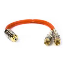 Cabo Coaxial RCA 2M + 1F Linha Profissional - Kx3