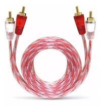 Cabo Coaxial Rca Stetsom 1 Metro Banhado A Ouro