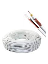 Cabo Coaxial Rf0,4/2,5+2X26Awg Mono 100M