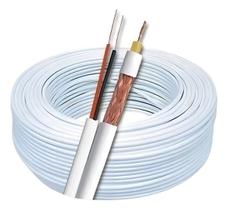 Cabo Coaxial Rf4,0+2x26AWG95% BR EXTERNA