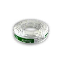 Cabo coaxial rg 6 60% rolo 100mt - condu