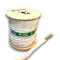 Cabo coaxial rg 6 90% bobina 300mt - con Cabo coaxial rg 6 90% bobina 300mt - con