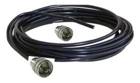 Cabo Coaxial Rg58 Px Py 2 Conector Uhf Macho 13metros Ap013