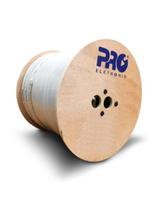 Cabo Coaxial Rg59 Proeletronic Caco5940/03 40% De Malha -